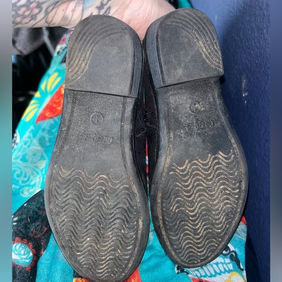 Cat&Jack little girls size 1 black first suede booty - Picture 8 of 8